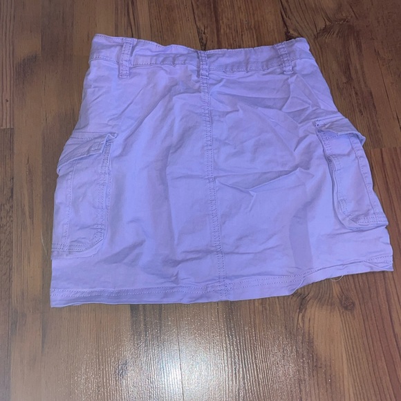 Lilac Purple Cargo Style Skirt Small - Picture 4 of 6